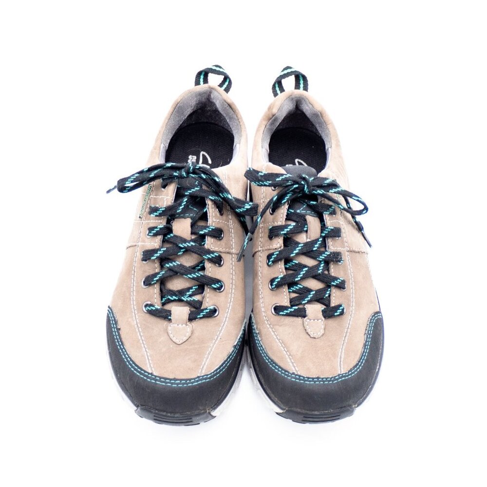 Clarks Wave Walk Women's Suede & Leather Casual Walking Shoes 7W